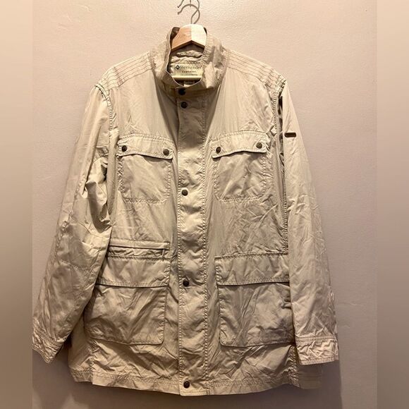 Weekender Traveler Adventure Series Cargo Light Windbreaker Jacket L - Picture 1 of 11